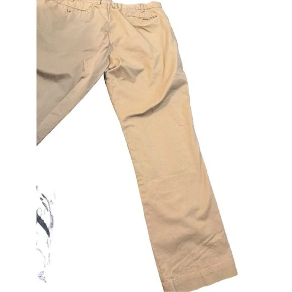 Polo‎ Ralph Lauren M Chino Pants Khaki Size 38x31 Classic Fit Casual Cotton 5057